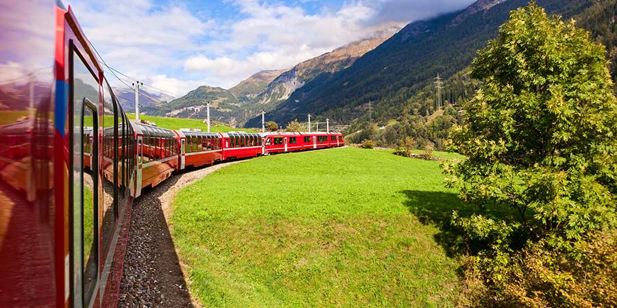 Glacier Express & St Moritz