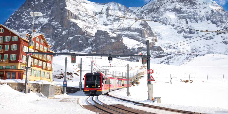 Jungfrau Express All Inclusive in Winter