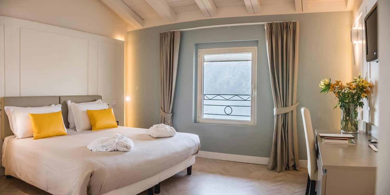 Upgrade to a Lakeview Room at the Hotel Araba Fenice Upgrade to a Lakeview Room at the Hotel Araba Fenice