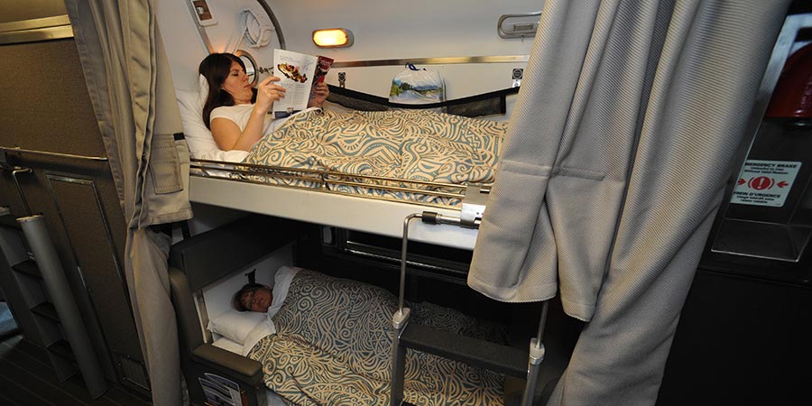 Sleeper Plus Berths on the Canadian