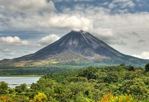 Arenal Volcano at Sunrise Costa Rica